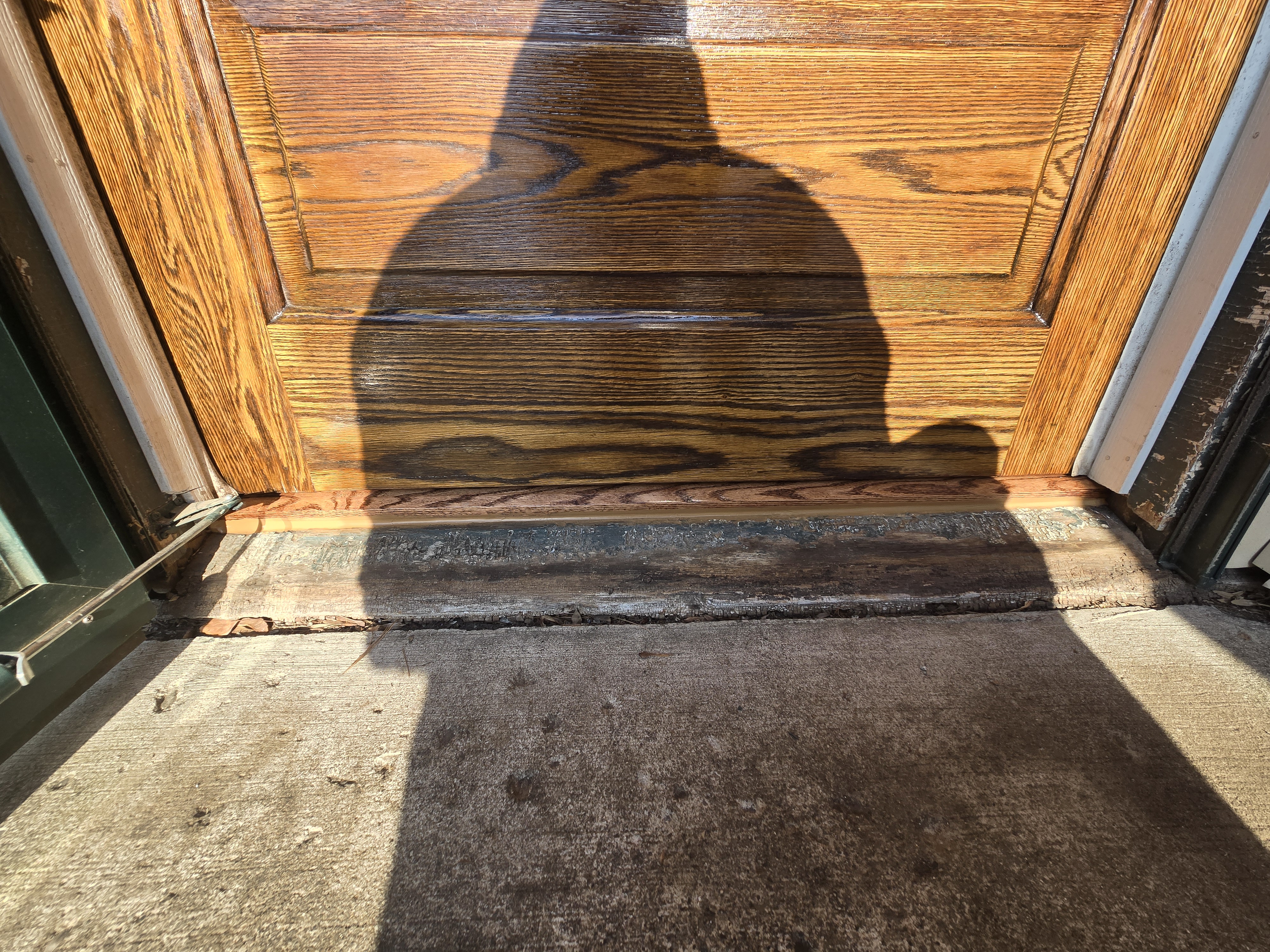 Ed and Sue Front Door Stain and Clear